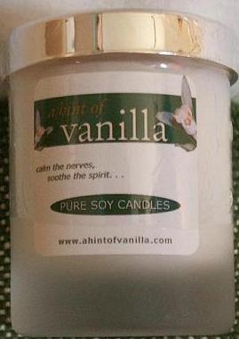 3 oz unscented votive soy candle - scent free